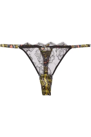 FLEUR DU MAL Tanga in pizzo