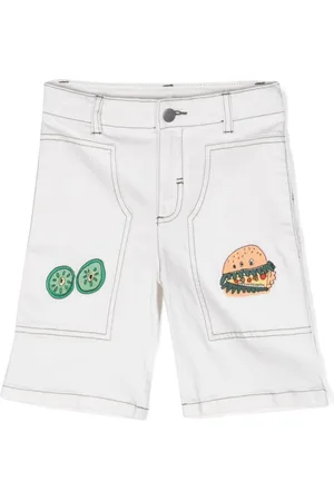 Stella McCartney Shorts denim Burger Monster