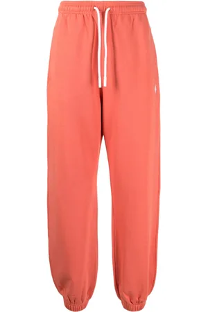 MARCELO BURLON Pantaloni sportivi con ricamo