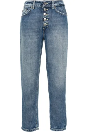 Dondup Jeans crop Koons a vita media