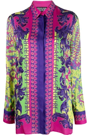 VERSACE Camicia con stampa grafica