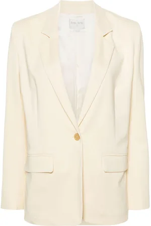 FORTE FORTE Blazer monopetto con revers a lancia