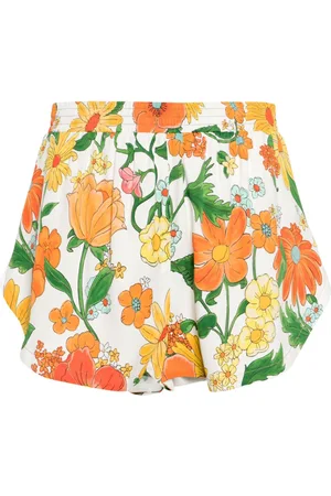 Stella McCartney Shorts sportivi a fiori