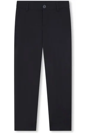 HUGO BOSS Pantaloni dritti a vita media