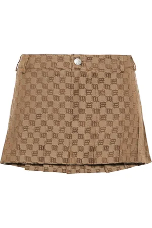 MISBHV Minigonna con monogramma jacquard