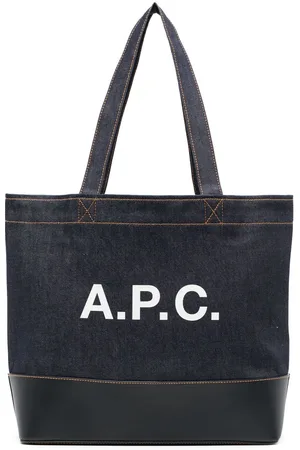 A.P.C. Borsa tote Axel denim