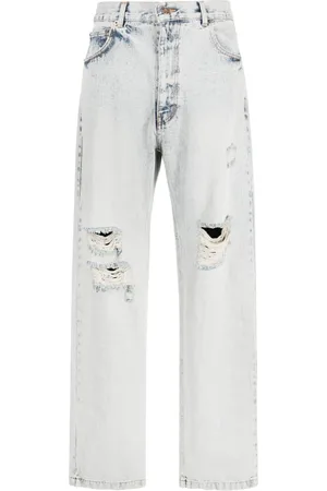 We11 Done Jeans dritti a vita bassa