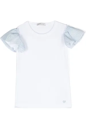 MONNALISA T-shirt con placca logo