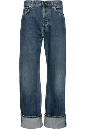 Alexander McQueen Jeans Turn-Up dritti