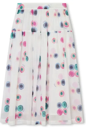 Chloé Gonna con stampa astratta