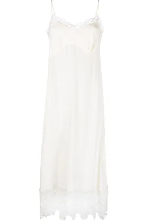Simone Rocha Abito midi con dettagli in pizzo