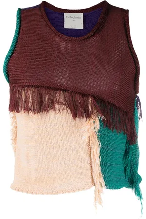 FORTE FORTE Top con design color-block