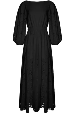 Carolina Herrera Abito midi con maniche a palloncino