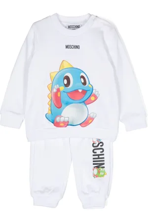 Moschino Tuta sportiva con stampa