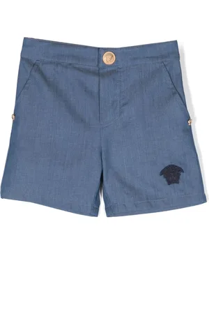 VERSACE Shorts con ricamo Medusa
