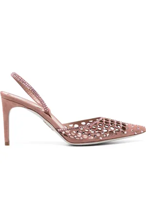 RENE CAOVILLA Pumps con cristalli 80mm
