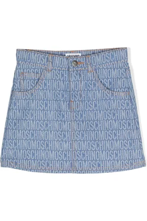 Moschino Gonna midi con effetto jacquard