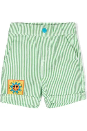 Stella McCartney Shorts Sunshine a righe