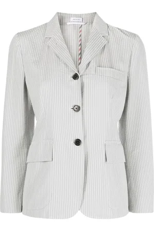 Thom Browne Blazer monopetto a righe