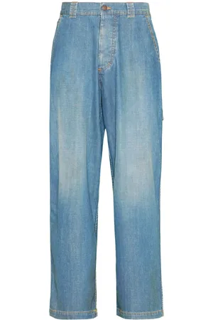 Maison Margiela Jeans a gamba ampia