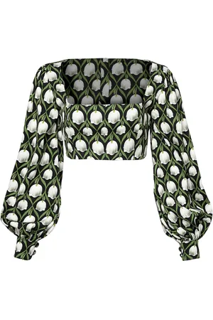 Agua by Agua Bendita Top crop Pera Perla