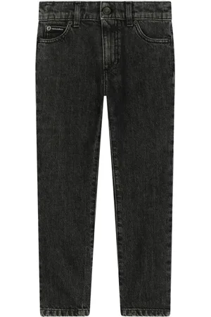 Dolce & Gabbana Jeans skinny con placca logo