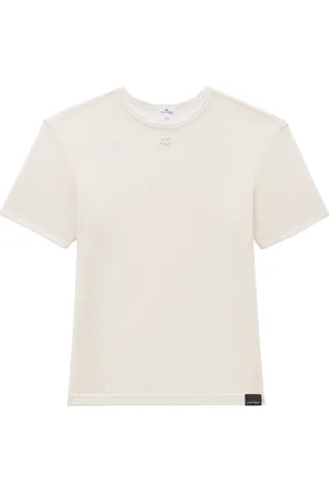 Courrèges T-shirt con ricamo