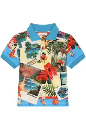 Dolce & Gabbana Polo con stampa grafica