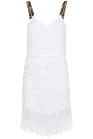 Balmain Abito corto smanicato in tweed