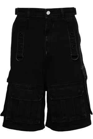 Vetements Cargo denim a vita alta