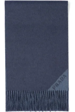 Prada Sciarpa con logo jacquard