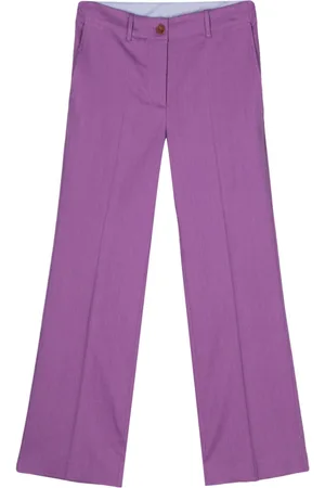 ALYSI Pantaloni sartoriali con pieghe