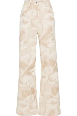 Msgm Jeans dritti a vita alta