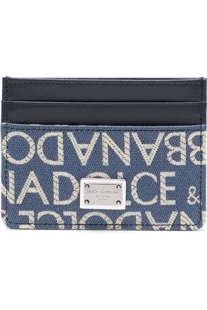 Dolce & Gabbana Portacarte con logo jacquard