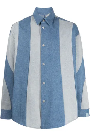 CROQUIS Camicia denim a righe