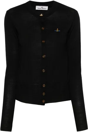 Vivienne Westwood Cardigan con ricamo Orb