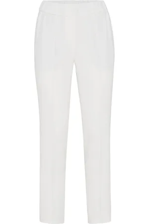 Brunello Cucinelli Pantaloni crop affusolati