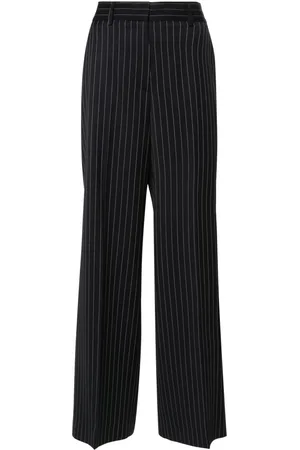 Msgm Pantaloni dritti a vita alta