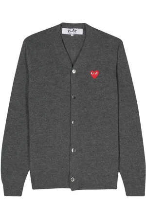 Comme des Garçons Cardigan con applicazione