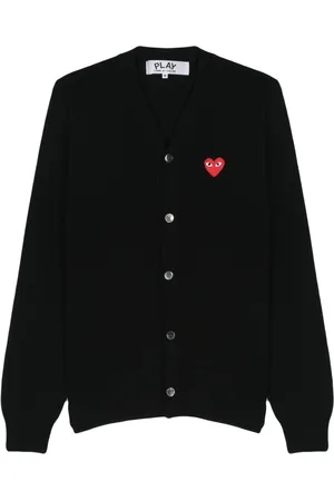 Comme des Garçons Cardigan con applicazione