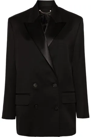 Golden Goose Blazer doppiopetto con revers a lancia