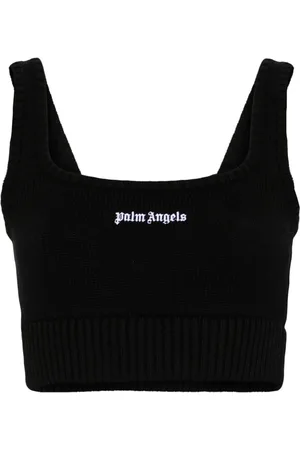 Palm Angels Canotta con ricamo