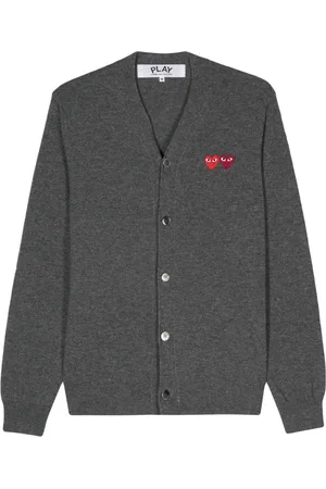Comme des Garçons Cardigan con applicazione