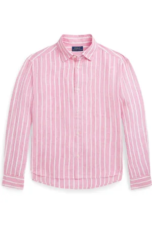 Ralph Lauren Camicia a righe con ricamo