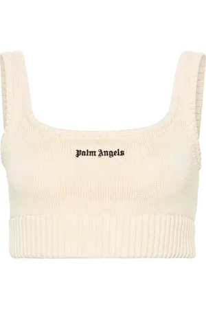 Palm Angels Canotta con ricamo