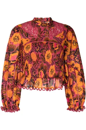 Farm Rio Blusa Garden Bloom a fiori