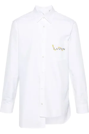 Lanvin Camicia asimmetrica con stampa