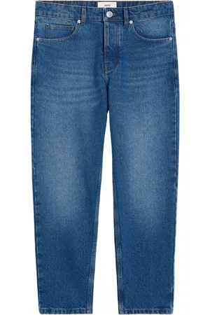 Ami Jeans dritti a vita bassa