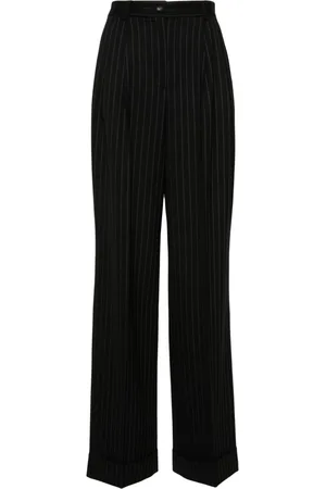Dolce & Gabbana Pantaloni a gamba ampia gessati