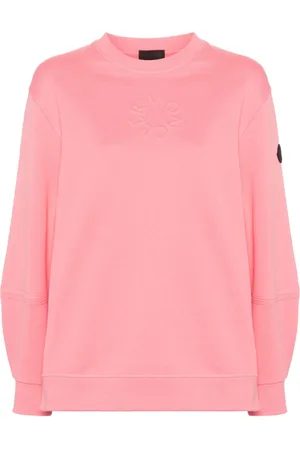 Moncler Felpa con logo goffrato